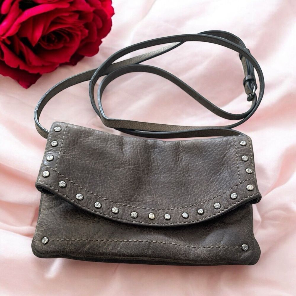 Frye & Co. Women's Leather Crossbody/Sling Stud design Bag. Boho‎ Chic, Cowgirl